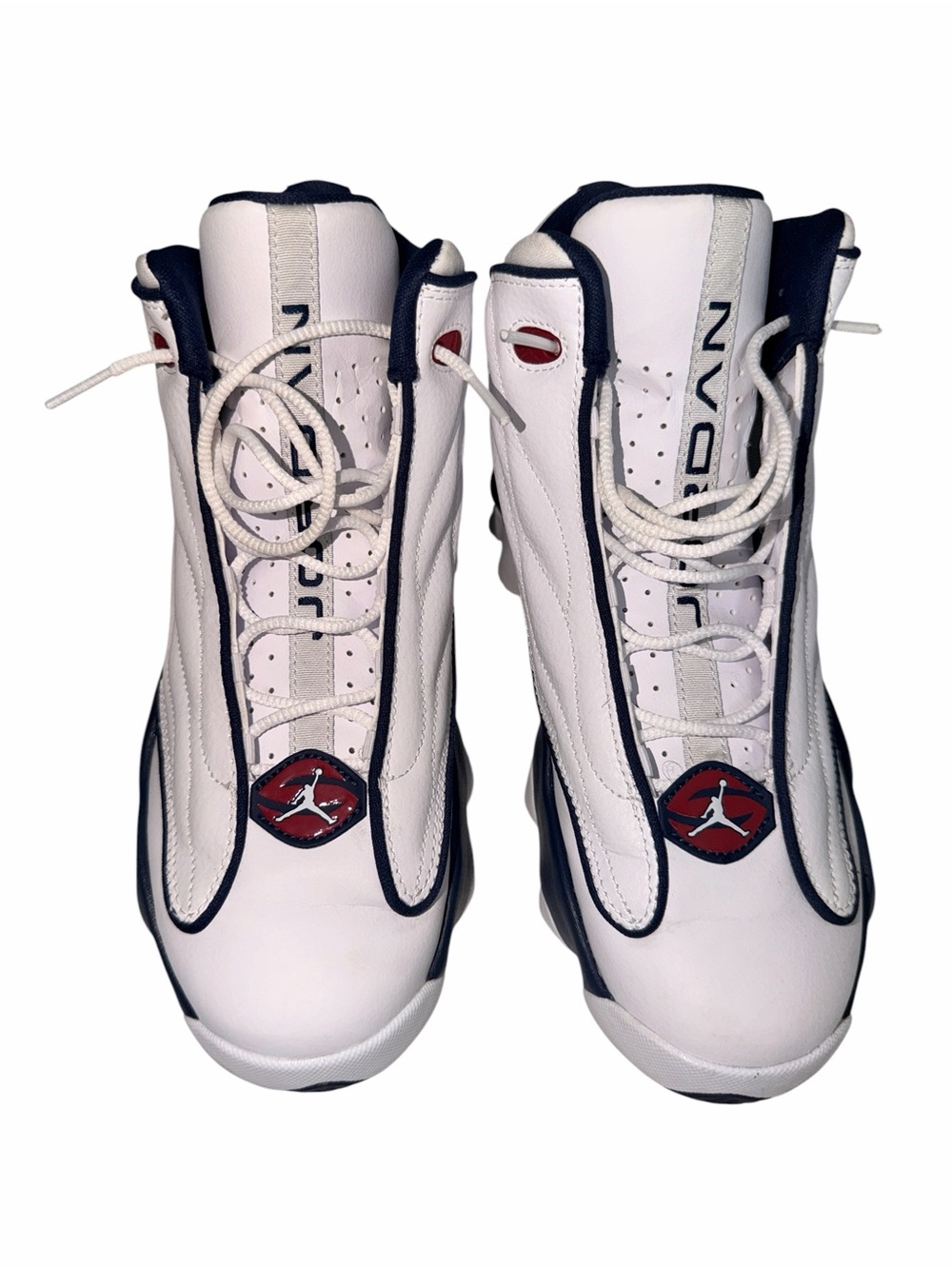 Air Jordan Retro White Navy Red Basketball White/Midnight Navy-Gym Red